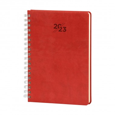 369-S  TERMO DERİ SİPİRALLİ AJANDA 17*24CM